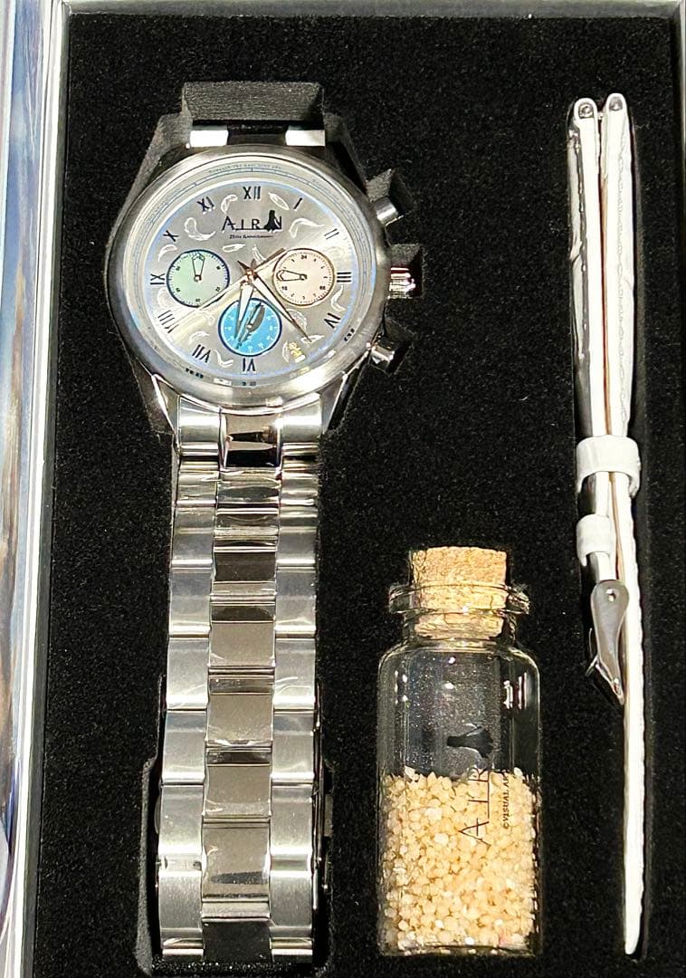 『AIR』25周年記念アニバーサリー クロノグラフ腕時計