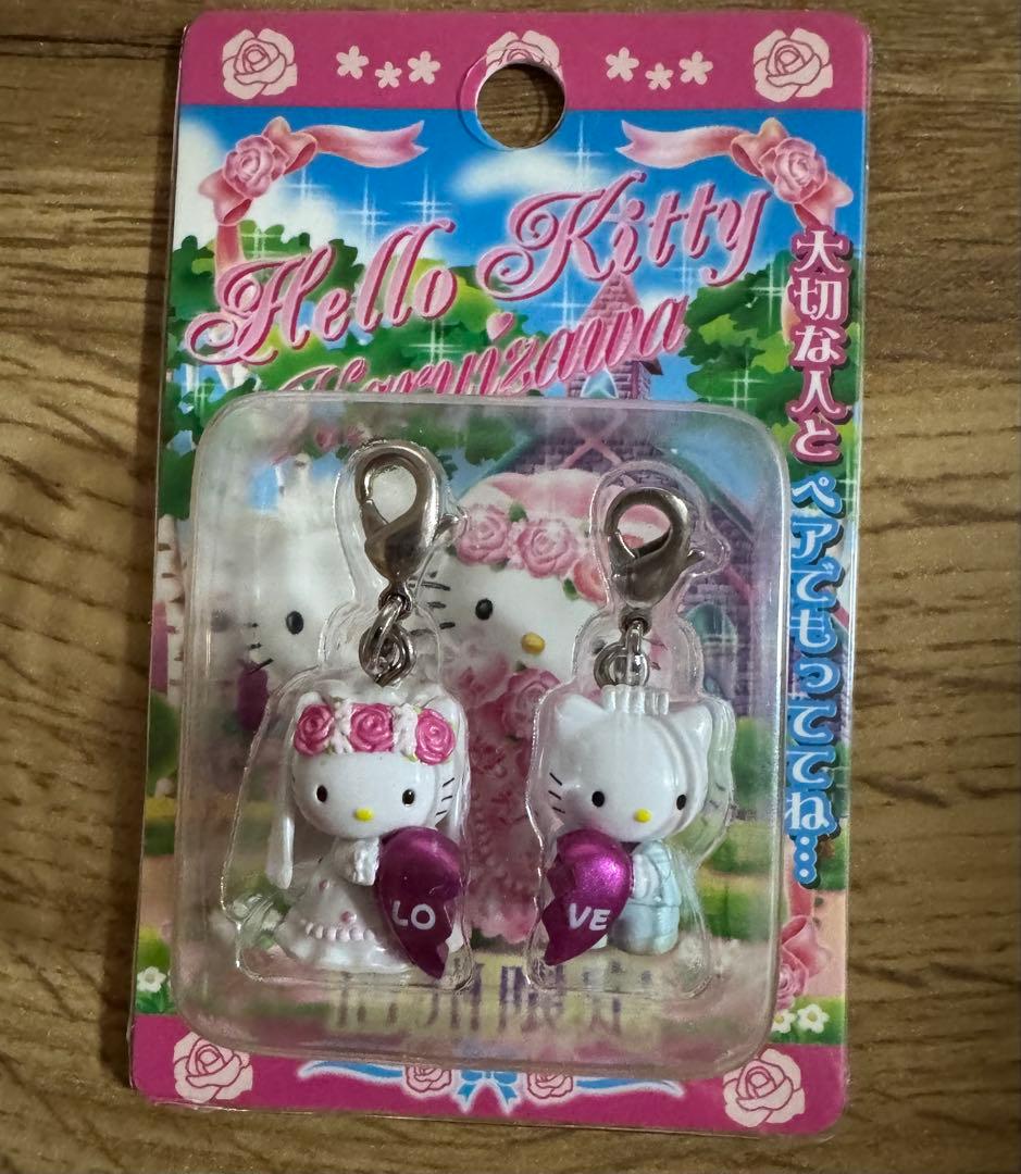 ハローキティ ダニエル カップル 夫婦 ファスナーマスコット3個セット