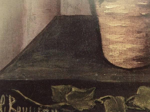 ルソー、花、希少画集画、新品額装付