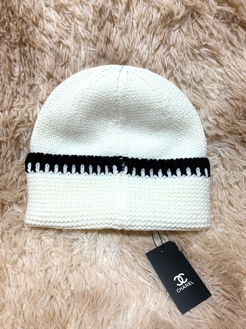 本日のみお値引き　編み込みニット帽　CHANEL 顧客ノベルティ