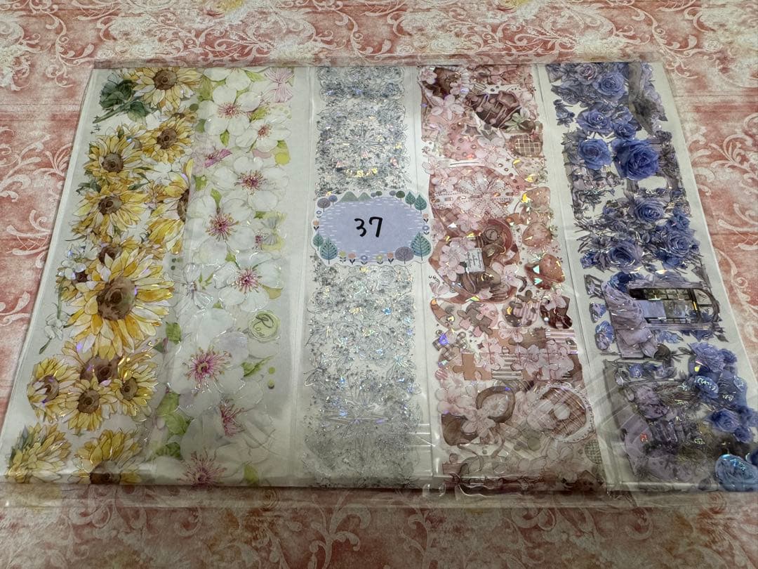 海外 PETテープ マスキングテープ 切り売りセット37