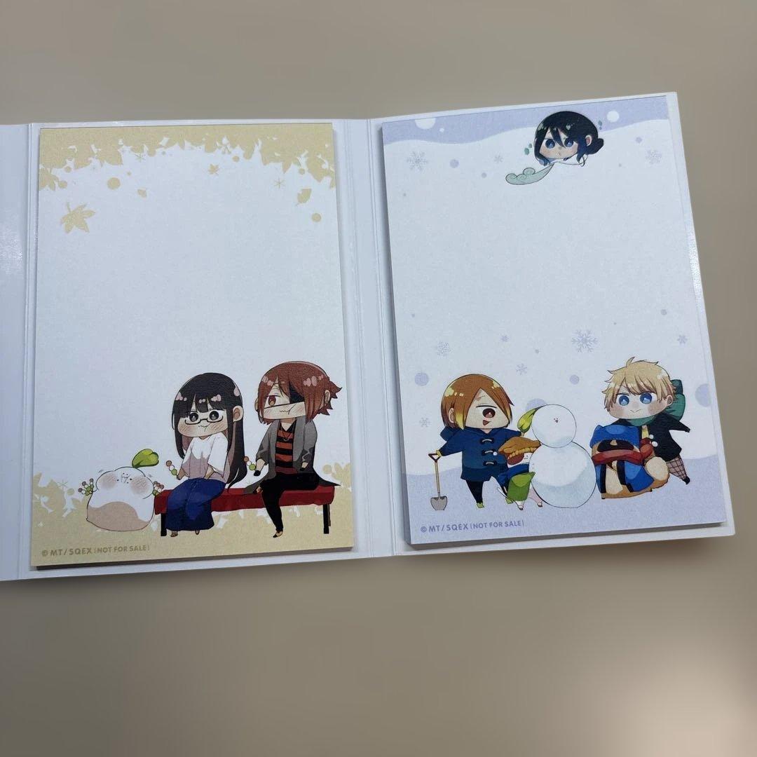 妖怪学校の先生はじめました！　春夏秋冬パタパタメモ帳　当選品　7巻