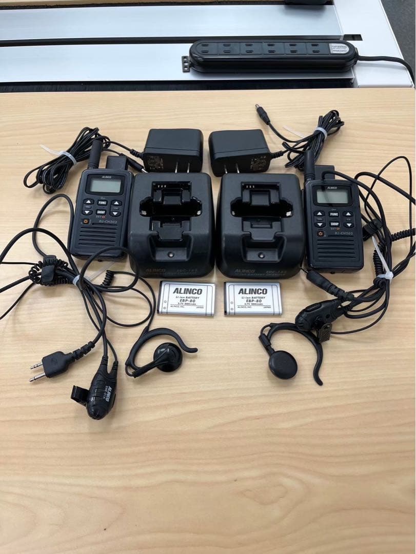 【値下げ】ALINCO　アルインコ　無線機　トランシーバー2台セット