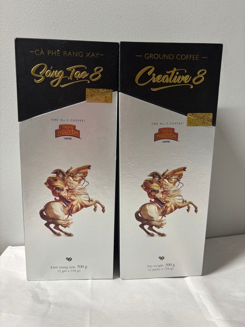 Trung NguyenコーヒーSang Tao 8セット 500g x2個