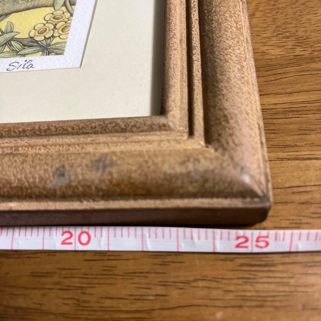 W. Silo フクロウの絵画 2009年制作