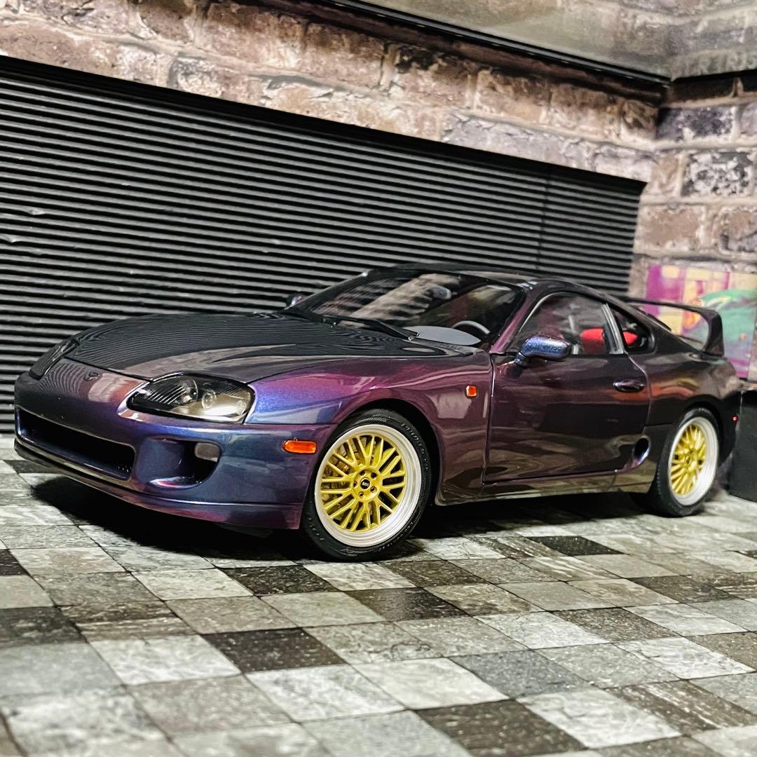 399台限定 1/18 WHELART トヨタ JZA80 スープラ 2JZ