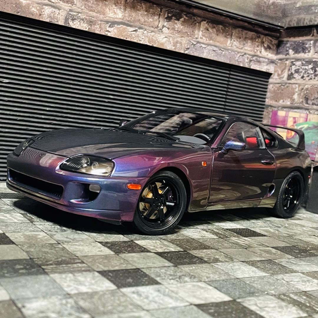399台限定 1/18 WHELART トヨタ JZA80 スープラ 2JZ