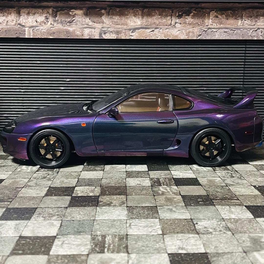 399台限定 1/18 WHELART トヨタ JZA80 スープラ 2JZ