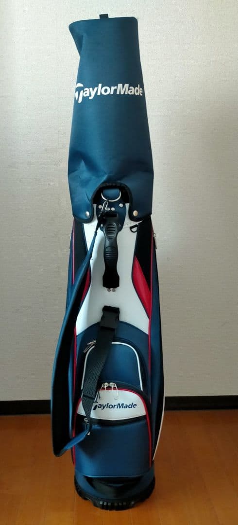 キャディバッグ　テーラーメイド　トゥルーライト　ネイビー　レッド　ブラック