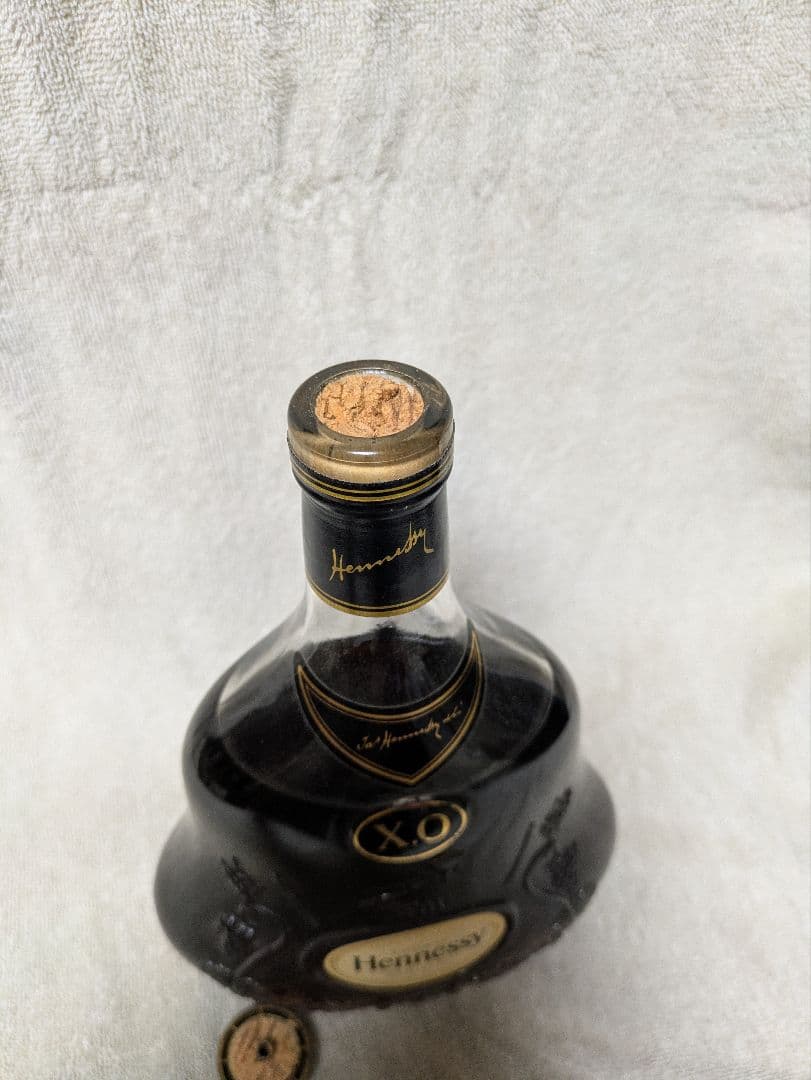 古酒HennessyヘネシーXOコニャック700ml40%金キャップ コルク壊れ
