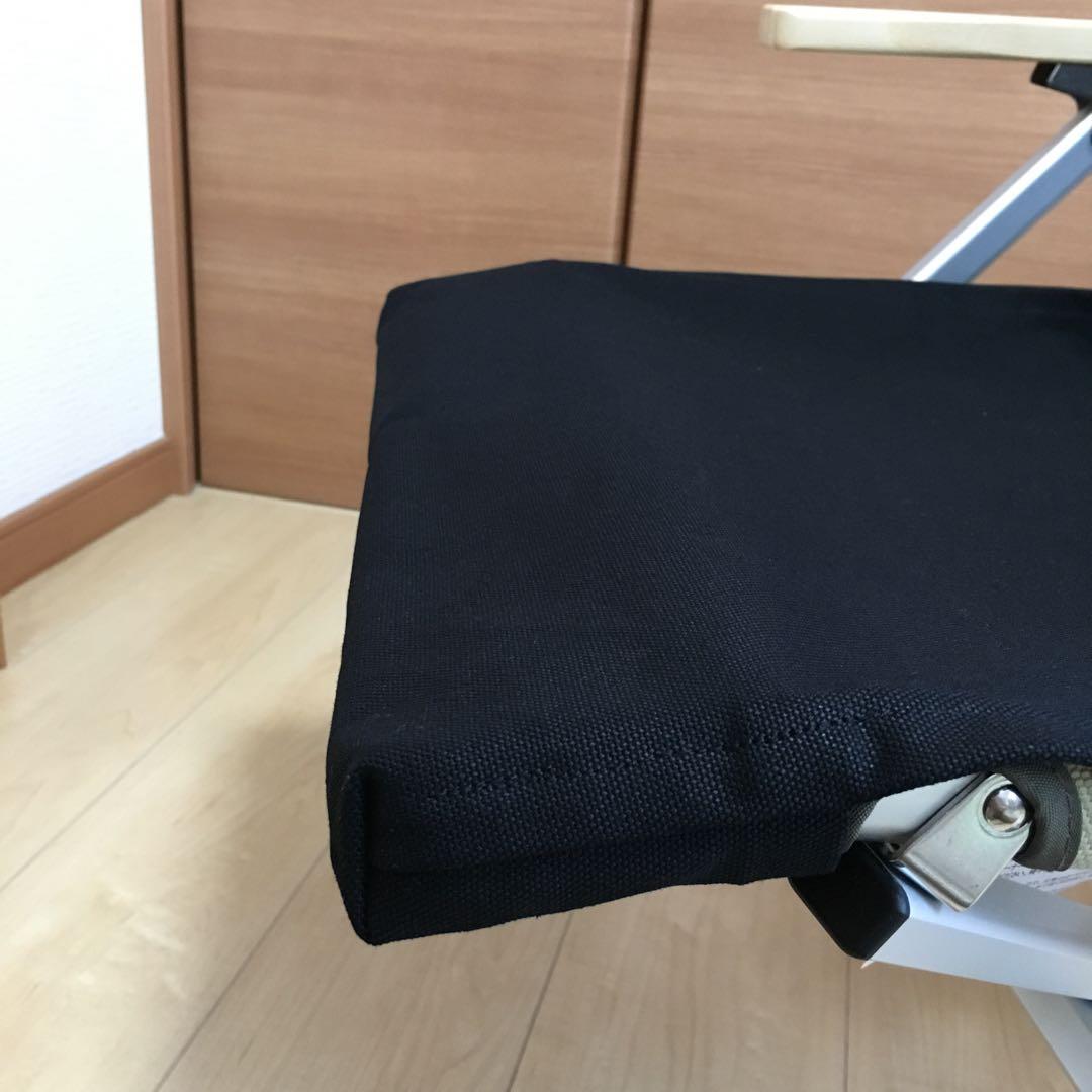 ブラック ポケットなし 8号帆布 シートカバー ローチェア30 スノーピーク
