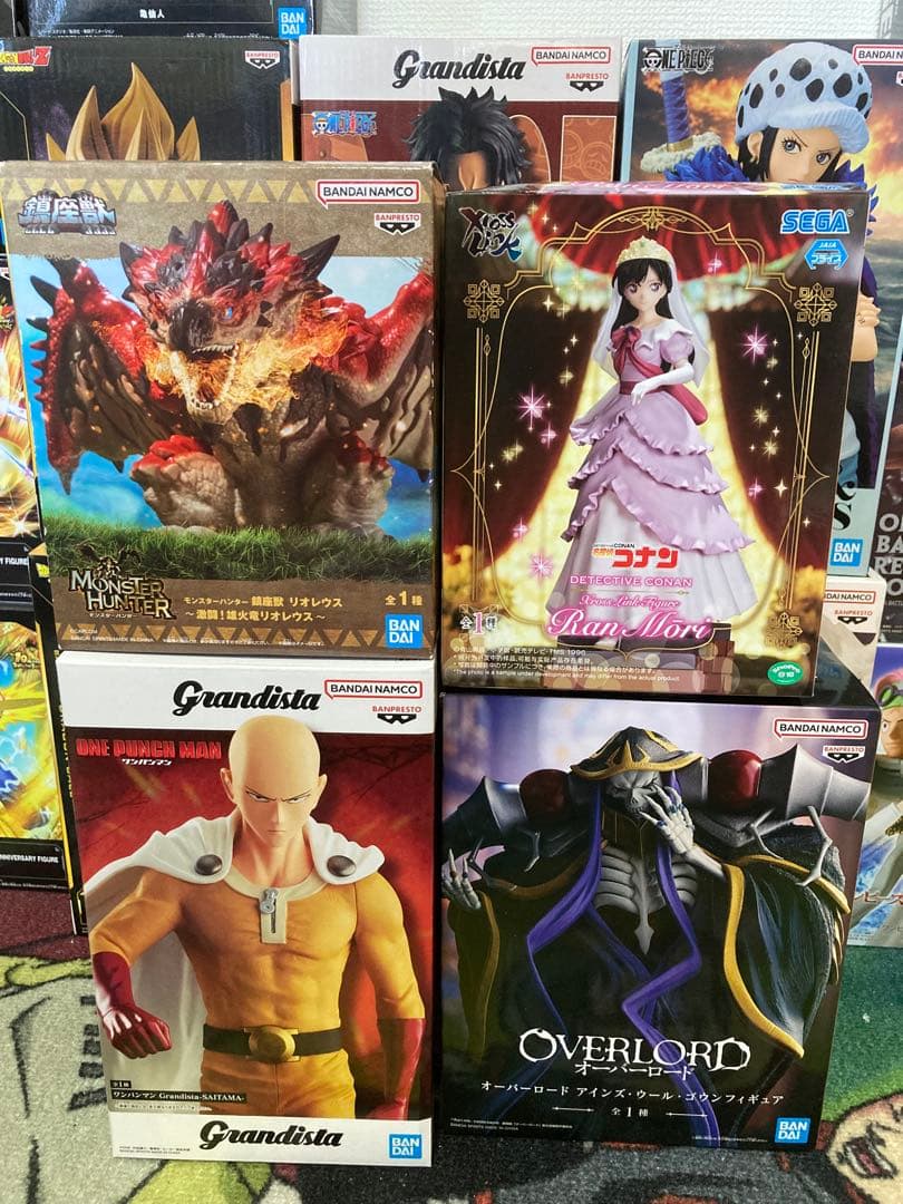 ドラゴンボール、ワンピースなどJUMP系フィギュア37体 まとめ売り
