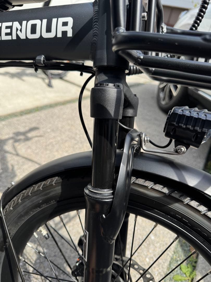 ☆ほぼ新品☆ EENOUR 折りたたみ電動アシスト自転車 C4 オプション付き