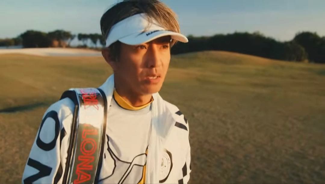 MARK & LONA スカルカモフラ柄レザーキャディバッグキムタクマクロナ