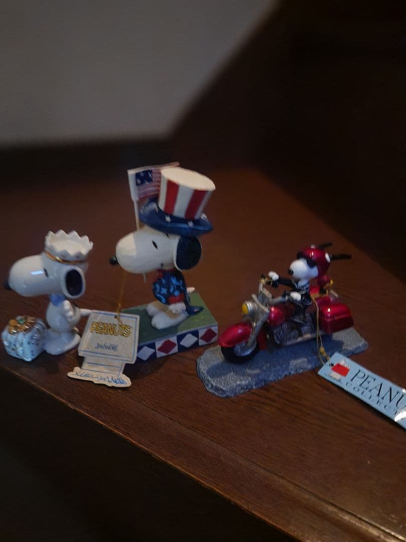 スヌーピー フィギュア 3体セット