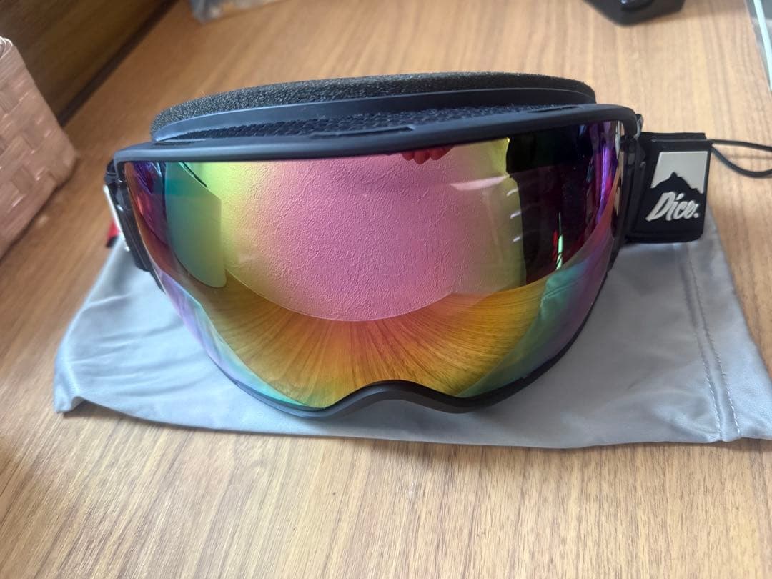 ダイス（DICE）スキースノーボードゴーグル 偏光レンズ BANK