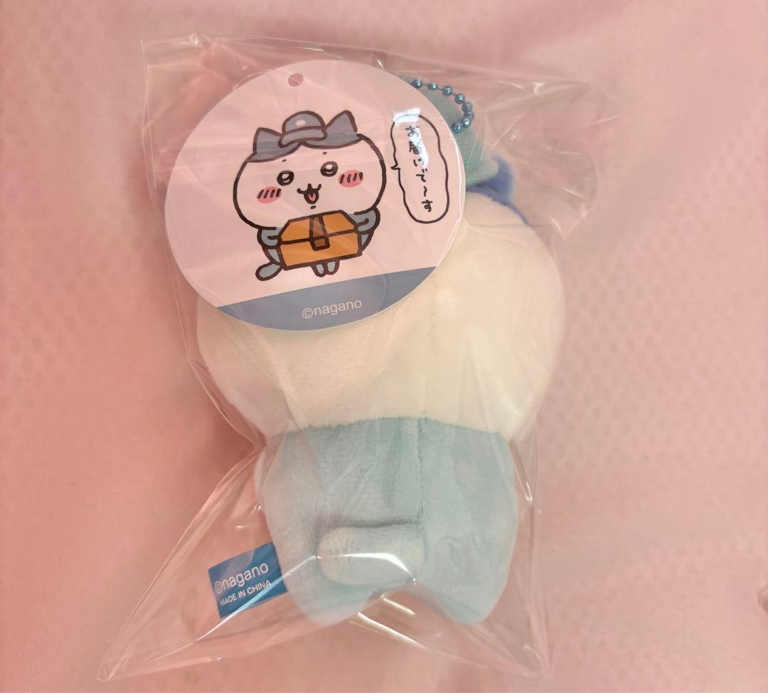 ちいかわ　働くスタッフさんマスコット　ハチワレ　正規品