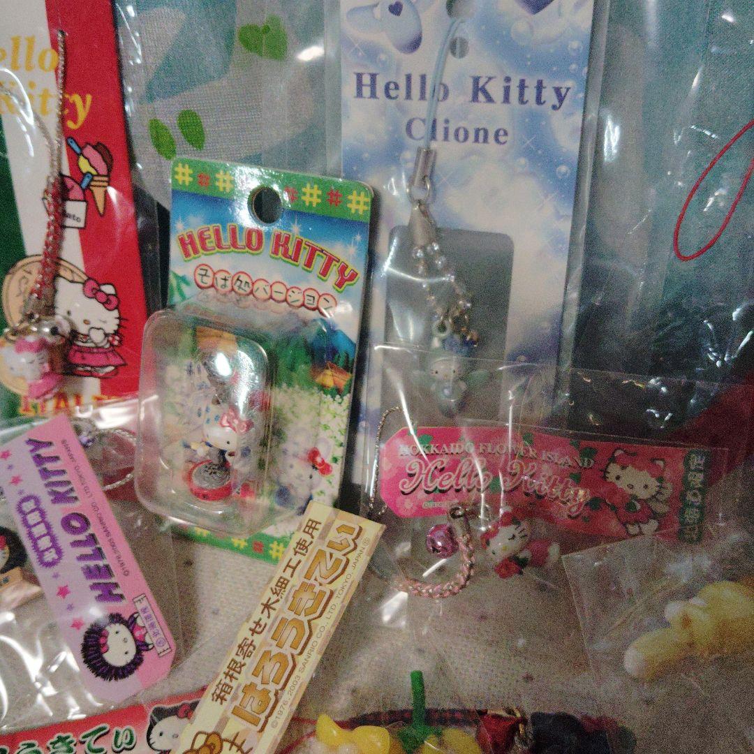 ハローキティ ストラップ まとめ ご当地　根付　ねつけ　ボールペン　限定