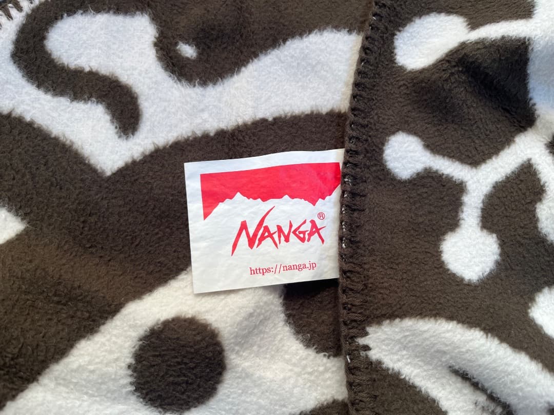 【美品】NANGA ナンガ ツリーオブライフ コットンブランケット シングル