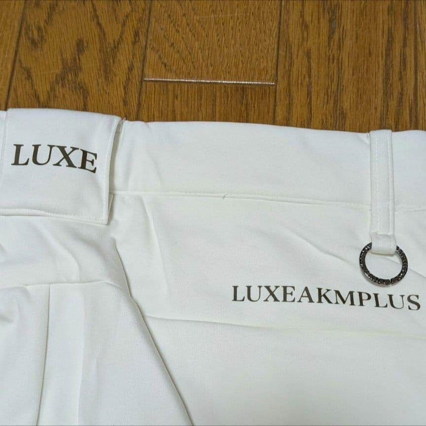 【新品】LUXEAKMPLUS ビッグロゴ防風パンツ XLサイズ