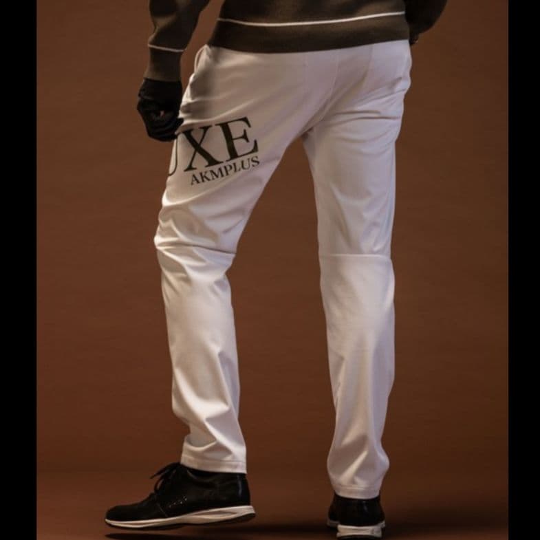 【新品】LUXEAKMPLUS ビッグロゴ防風パンツ XLサイズ