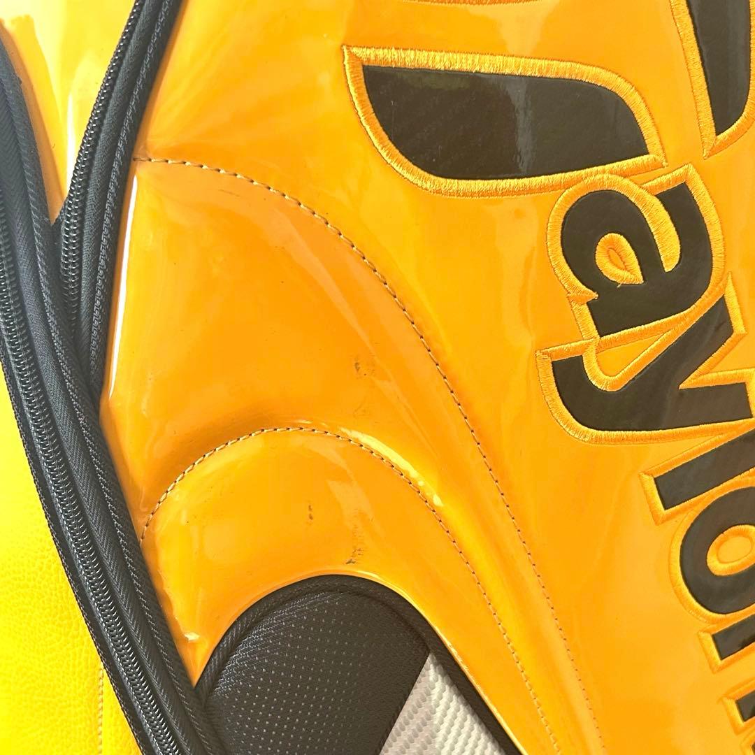 テーラーメイド キャディバッグ 黄×黒 フード付