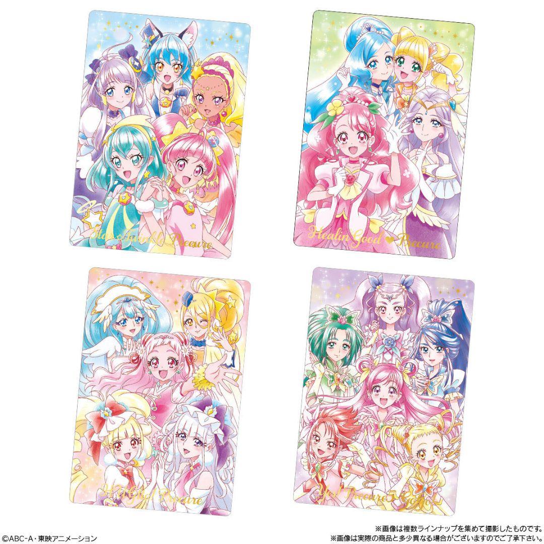 プリキュア　カードウエハース　初弾　第１弾　コンプリートセット