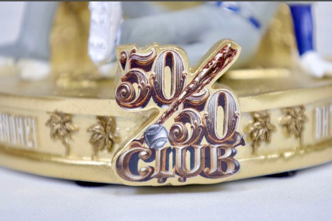 【希少】大谷翔平/ドジャース /50/50 /ボブルヘッド /ゴールド台座