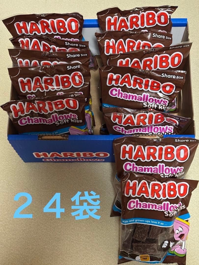 ハリボーチョコマシュマロ　HARIBO Chamallows 24袋入り