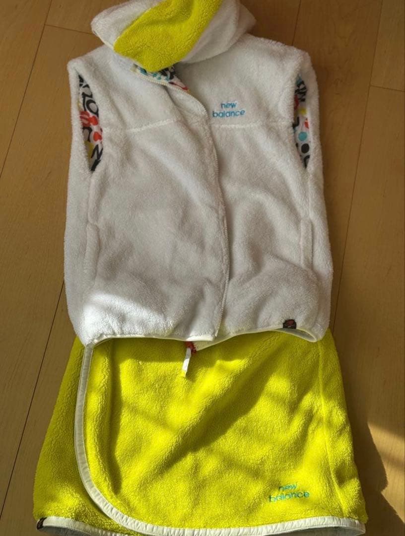 ななな グローブ、ニューバランスセットアップ、プーマスカートの3点セット