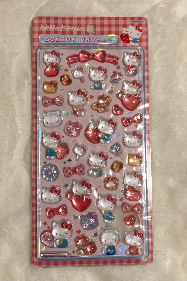 ボンボンドロップシール　【国内正規品】　サンリオ　7種コンプリート