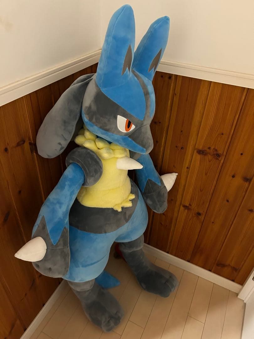 等身大 ルカリオ ぬいぐるみ 120cm