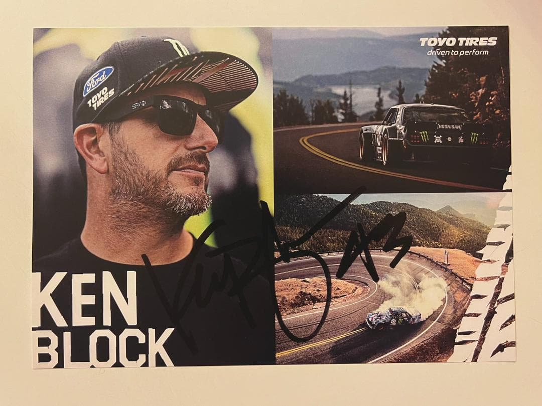 KEN BLOCK 直筆サイン