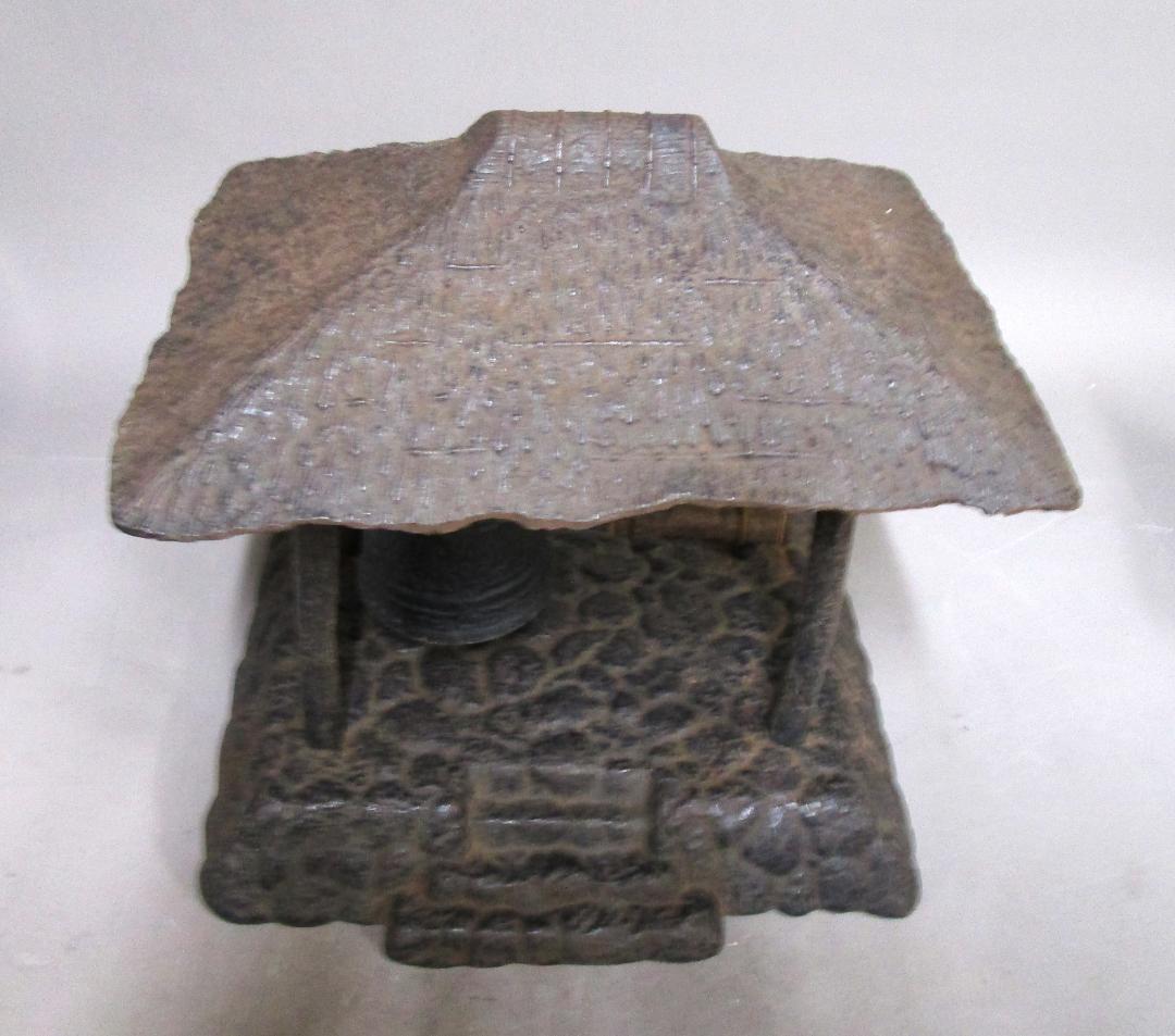 鐘楼／鐘撞堂　中型置き物