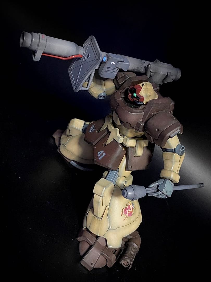 バンダイ HGUC 1/144 ドム•トローペン 塗装済み完成品