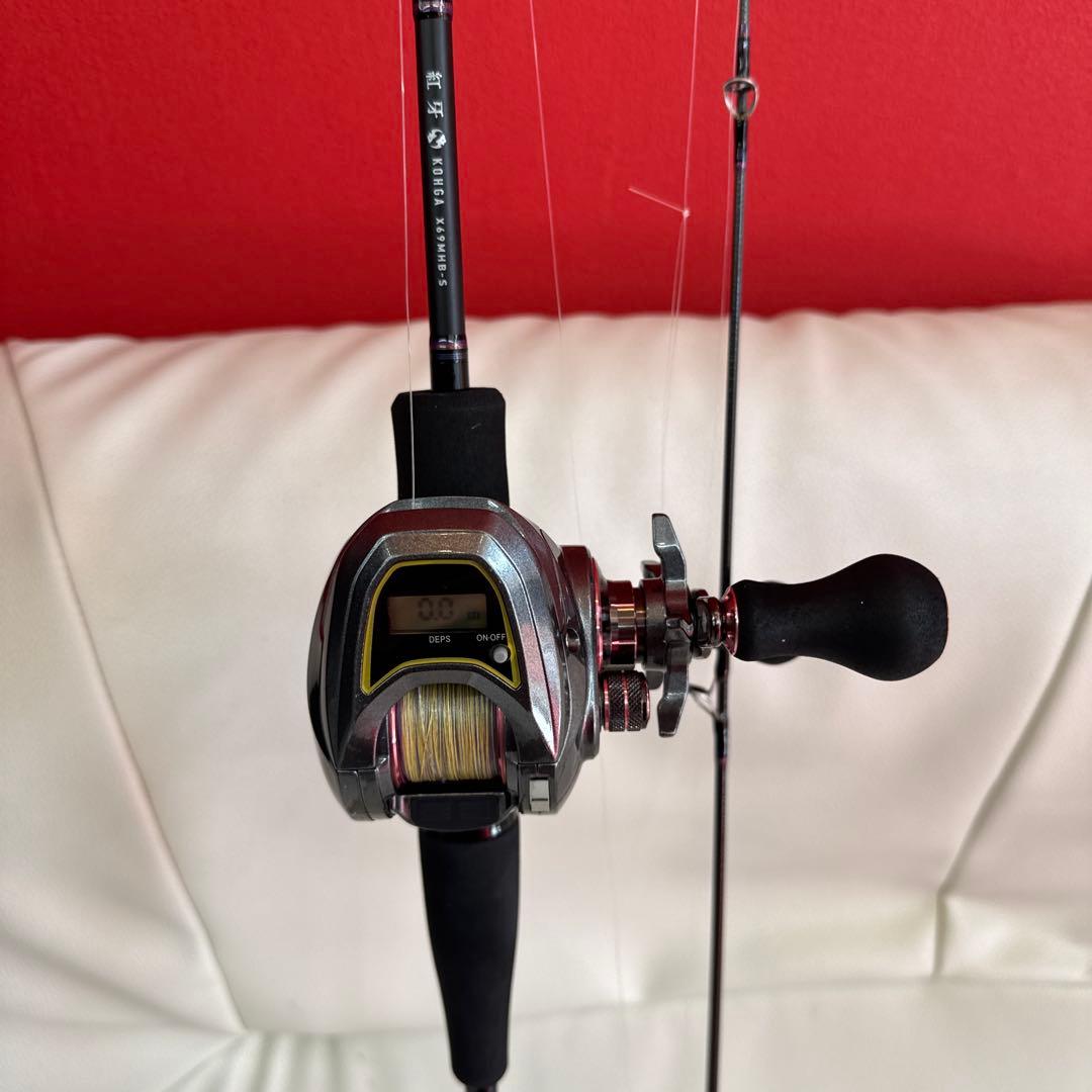 タイラバデジタルリールラインカウンター付き 早い者勝ち❗️明日削除！