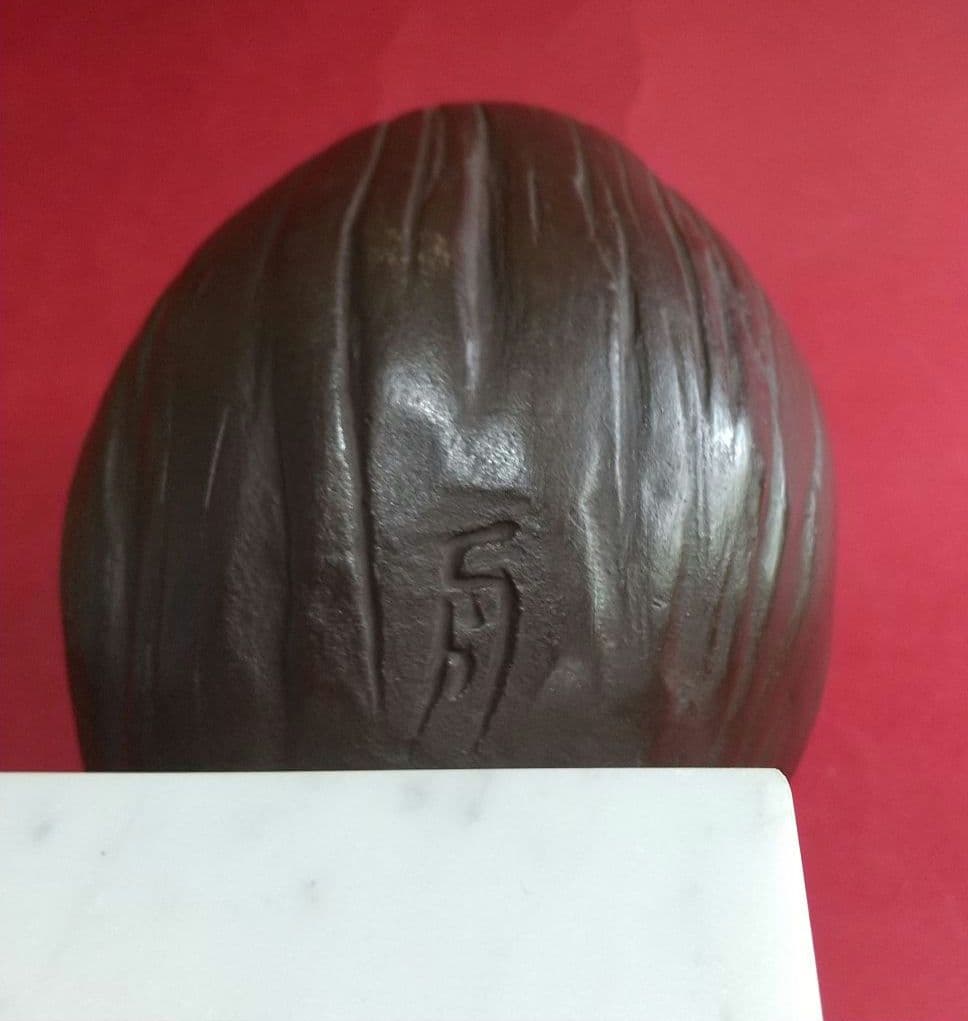 舟越保武 ブロンズ 彫刻 K嬢 Y. FUNAKOSHI