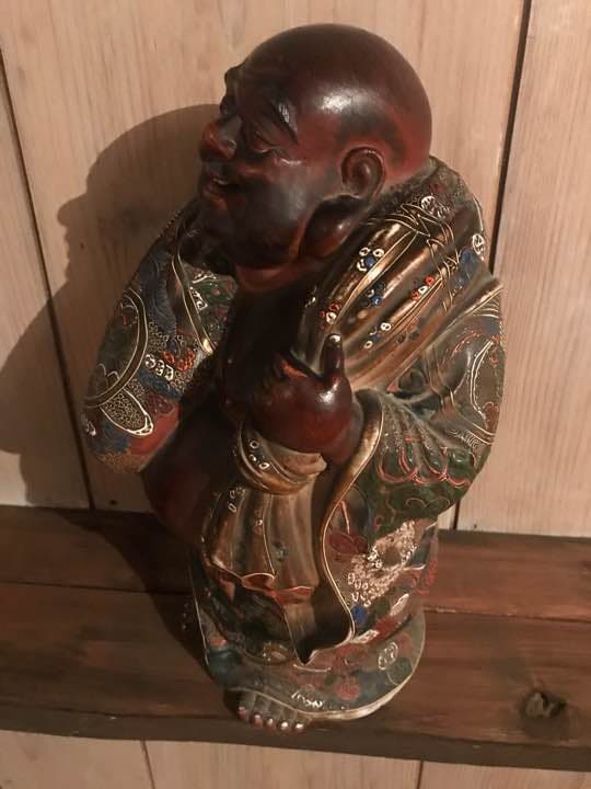布袋様 陶器