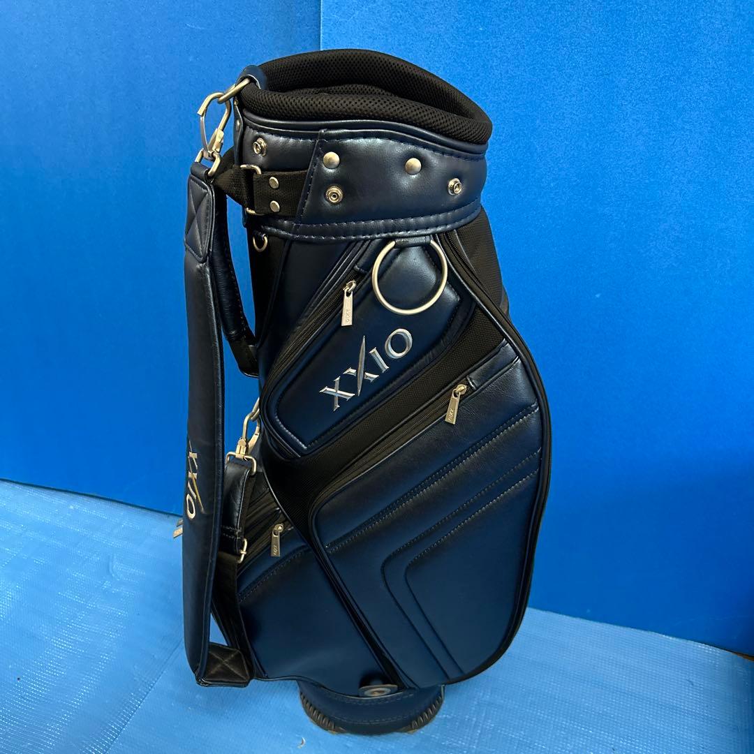 XXIO ゴルフバッグ ネイビー 5分割収納・ユニセックス