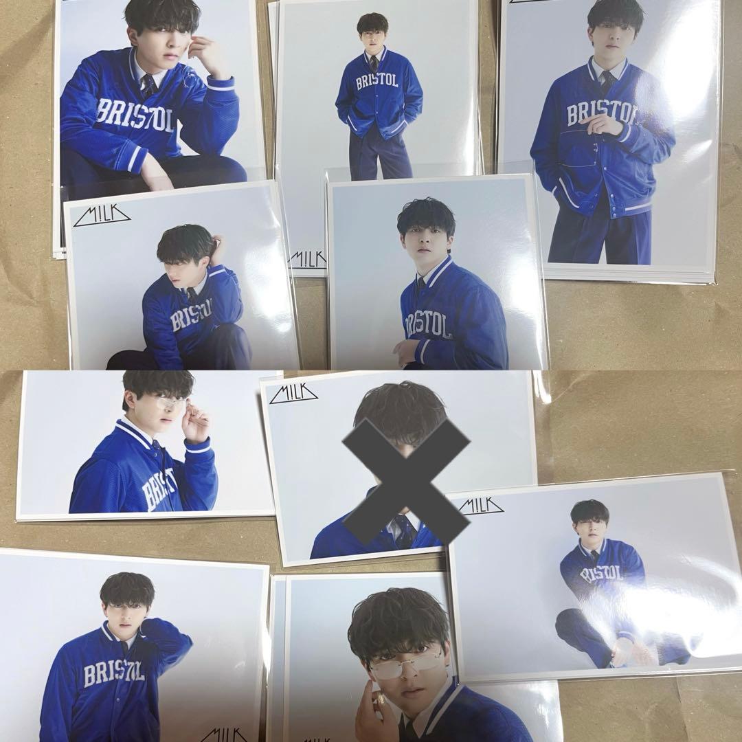 MILK 吉田仁人　生誕　赤衣装コンプ　青衣装セミコンプセット