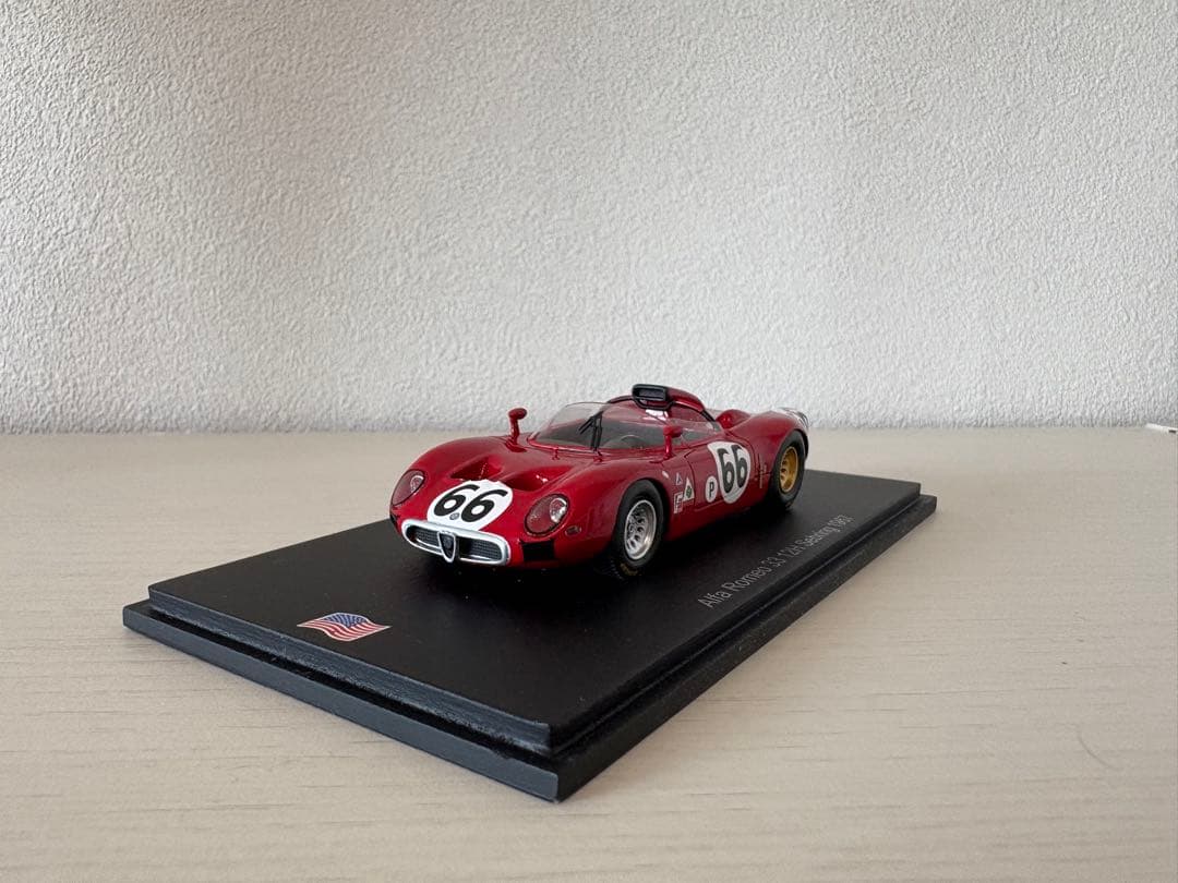 spark製　Alfa Romeo 33 12h Sebring 1967
