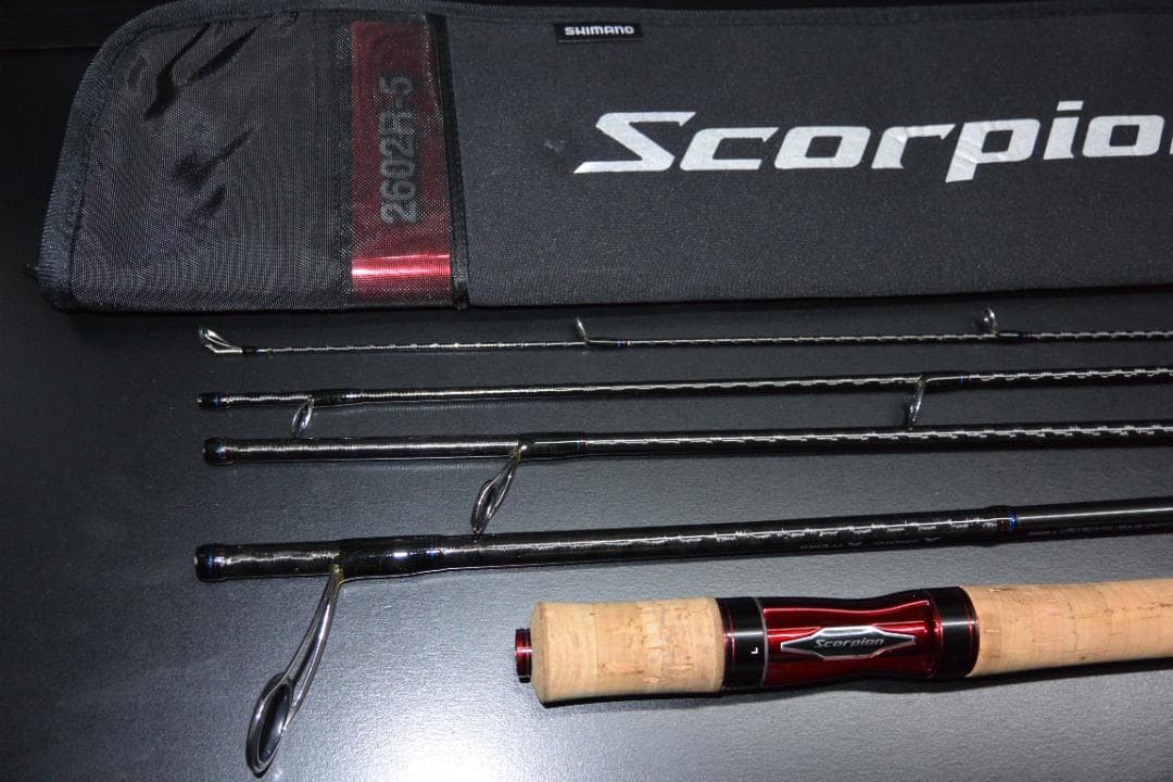 スコーピオン　2602Ｒ－５ シマノ　パックロッド