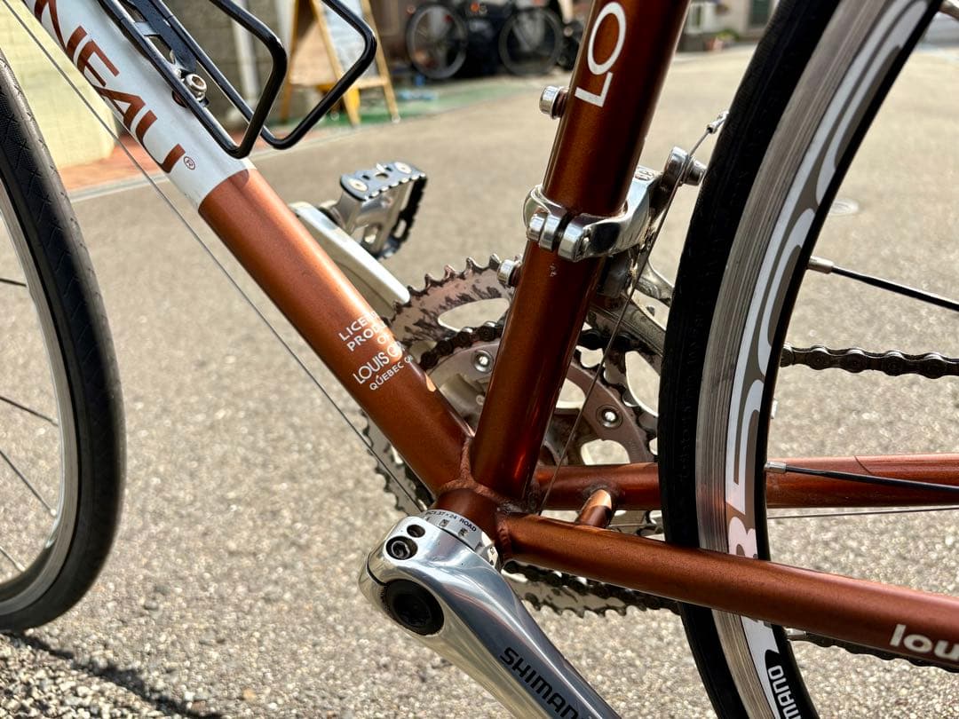 n*i様 定価15万円 ルイガノ軽量クロモリロードTiagra 色々新品 程度良