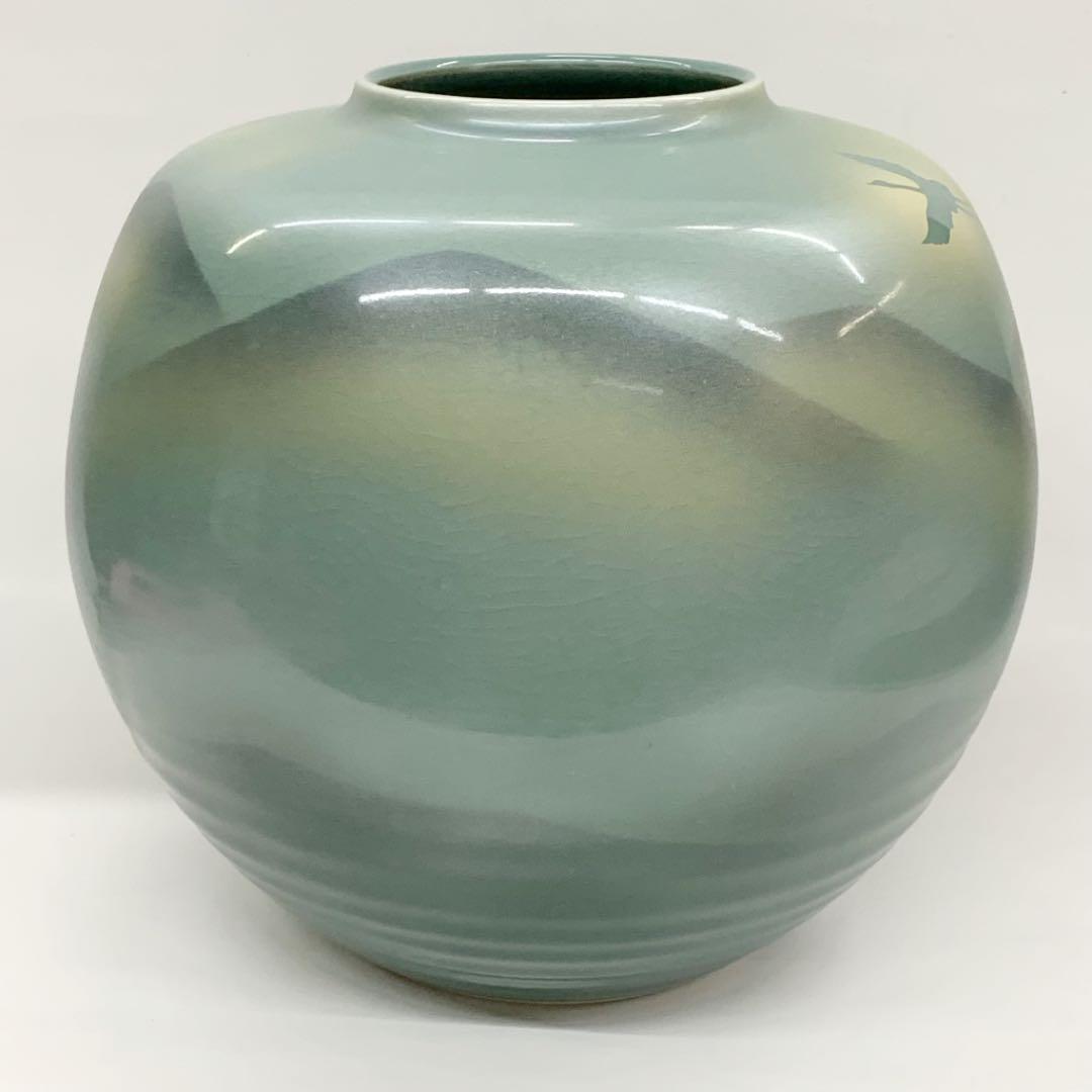 【花瓶10】九谷焼　連山　8号　香祥