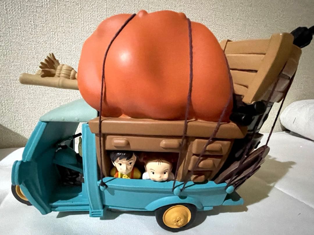 ジブリ サツキとメイ オート三輪 プランター ジジ 小物入れ 2種 3点セット