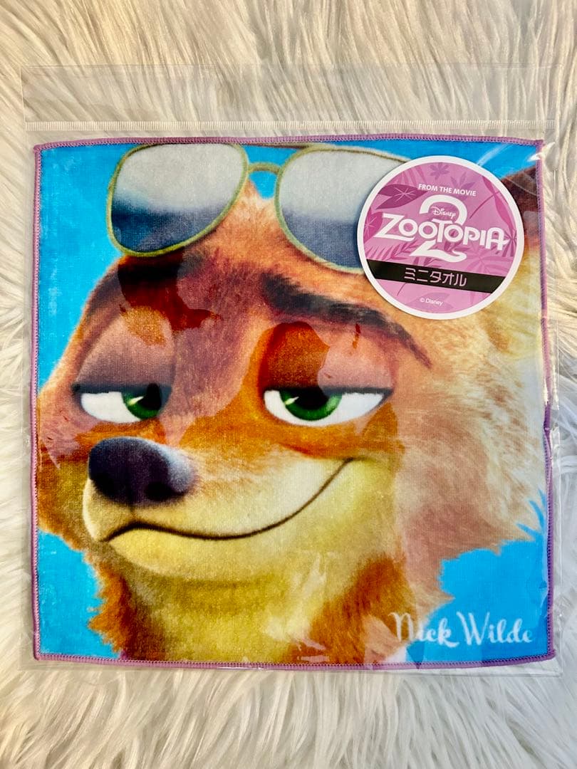 ズートピア 東京ばな奈 ブランケット ミニタオル ショルダーバッグ ピンバッジ￼