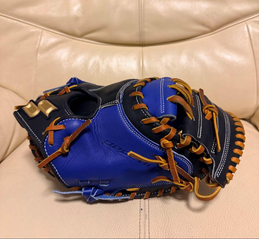 SSKプロエッジ　軟式キャッチャーミット　型付け済み　梅野モデル