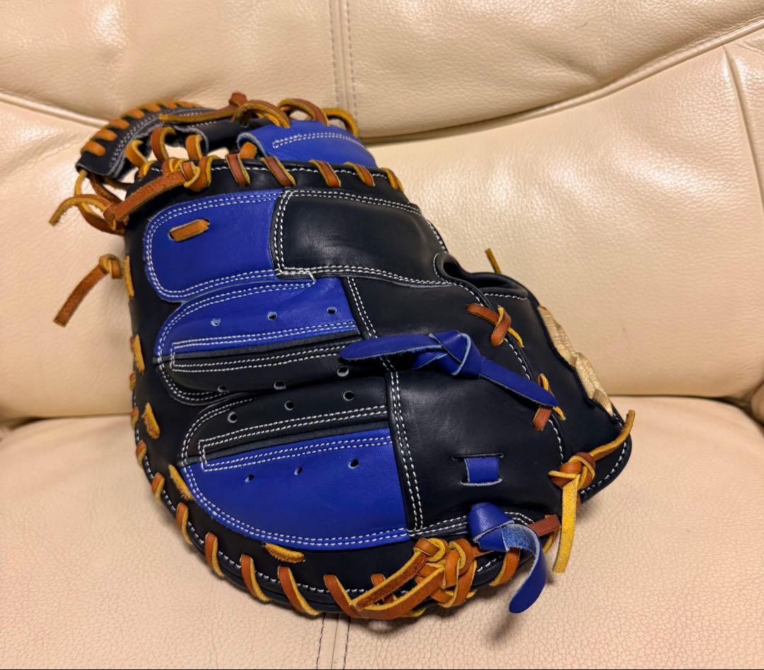 SSKプロエッジ　軟式キャッチャーミット　型付け済み　梅野モデル