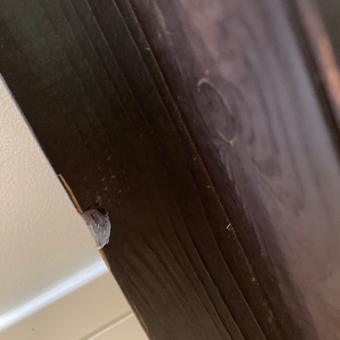 畑中優　不羈　道化師の油彩画 木製フレーム付き