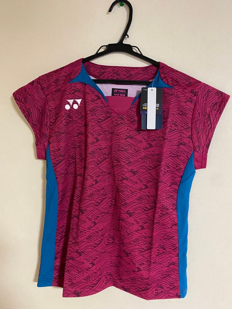 YONEX バドミントンウェア 20822 ピンク/ブルー